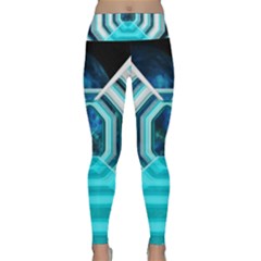 Space Ship Sci Fi Fantasy Science Lightweight Velour Classic Yoga Leggings