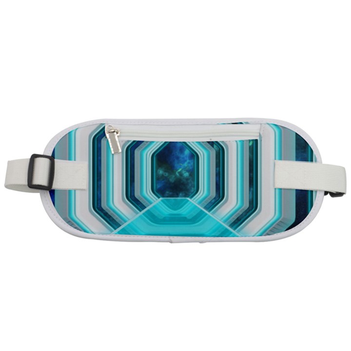 Space Ship Sci Fi Fantasy Science Rounded Waist Pouch