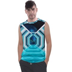 Space Ship Sci Fi Fantasy Science Men s Regular Tank Top