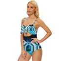 Space Ship Sci Fi Fantasy Science Knot Front One-Piece Swimsuit View2