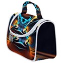 Duck-crazy-duck-abstract Satchel Handbag View1