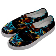 Duck-crazy-duck-abstract Men s Classic Low Top Sneakers