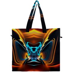 Duck-crazy-duck-abstract Canvas Travel Bag