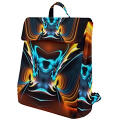 Duck-crazy-duck-abstract Flap Top Backpack