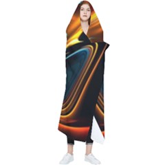 Duck-crazy-duck-abstract Wearable Blanket