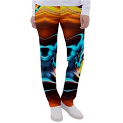 Duck-crazy-duck-abstract Women s Casual Pants by Jancukart