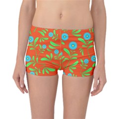 Background-texture-seamless-flowers Boyleg Bikini Bottoms