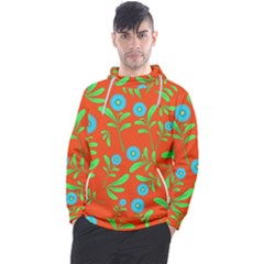 Background-texture-seamless-flowers Men s Pullover Hoodie