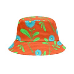 Background-texture-seamless-flowers Bucket Hat by Jancukart