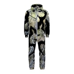 Black Love Browning Deer Camo Hooded Jumpsuit (kids) by Jancukart