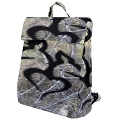 Black Love Browning Deer Camo Flap Top Backpack