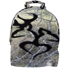 Black Love Browning Deer Camo Mini Full Print Backpack