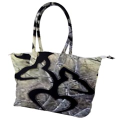 Black Love Browning Deer Camo Canvas Shoulder Bag