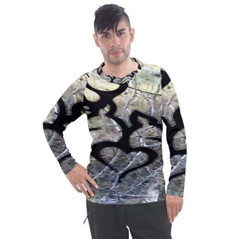 Black Love Browning Deer Camo Men s Pique Long Sleeve Tee by Jancukart