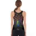 Beautiful Peacock Feather Tank Top View2