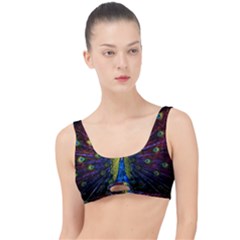 Beautiful Peacock Feather The Little Details Bikini Top