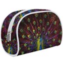 Beautiful Peacock Feather Make Up Case (Large) View1