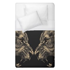 Animalsangry Male Lions Conflict Duvet Cover (single Size)