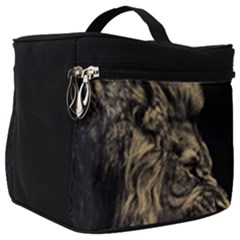 Animalsangry Male Lions Conflict Make Up Travel Bag (big) by Jancukart