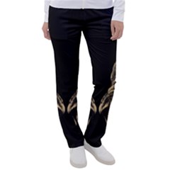 Animalsangry Male Lions Conflict Women s Casual Pants by Jancukart