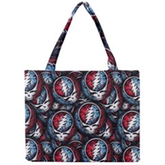 Grateful Dead Pattern Mini Tote Bag