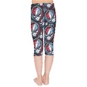 Grateful Dead Pattern Kids  Capri Leggings  View2