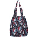 Grateful Dead Pattern Center Zip Backpack View1