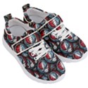 Grateful Dead Pattern Kids  Velcro Strap Shoes View3