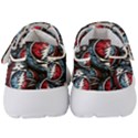 Grateful Dead Pattern Kids  Velcro Strap Shoes View4