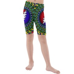 Grateful Dead Kids  Mid Length Swim Shorts by Jancukart