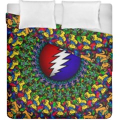 Grateful Dead Duvet Cover Double Side (king Size) by Jancukart