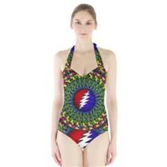 Grateful Dead Halter Swimsuit