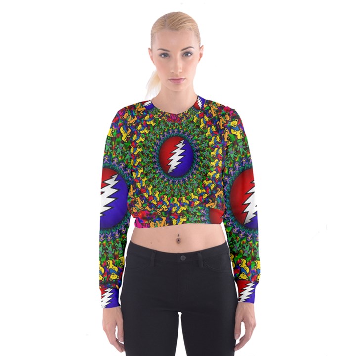 Grateful Dead Cropped Sweatshirt