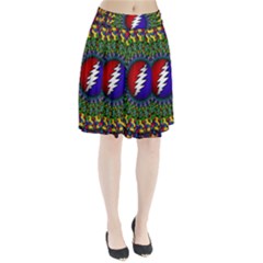 Grateful Dead Pleated Skirt by Jancukart