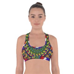 Grateful Dead Cross Back Sports Bra