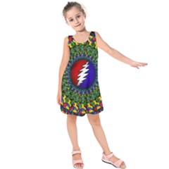 Grateful Dead Kids  Sleeveless Dress by Jancukart