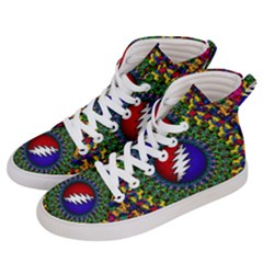 Grateful Dead Women s Hi-top Skate Sneakers