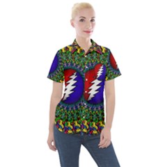 Grateful Dead Women s Short Sleeve Pocket Shirt