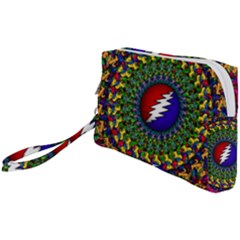 Grateful Dead Wristlet Pouch Bag (small) by Jancukart