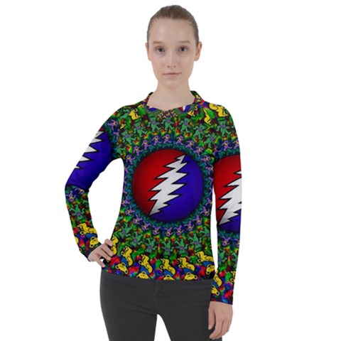 Grateful Dead Women s Pique Long Sleeve Tee by Jancukart