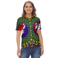 Grateful Dead Women s Short Sleeve Double Pocket Shirt