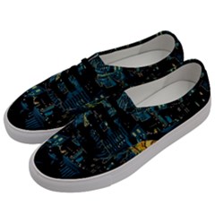 Cartoon Starry Night Vincent Van Gofh Men s Classic Low Top Sneakers by Jancukart