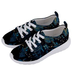 Cartoon Starry Night Vincent Van Gofh Women s Lightweight Sports Shoes by Jancukart