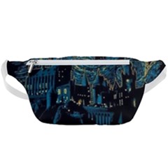 Cartoon Starry Night Vincent Van Gofh Waist Bag 