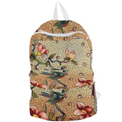 Flower Cubism Mosaic Vintage Foldable Lightweight Backpack by Jancukart