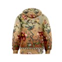 Flower Cubism Mosaic Vintage Kids  Zipper Hoodie View2