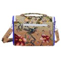 Flower Cubism Mosaic Vintage Satchel Shoulder Bag View3