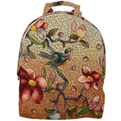 Flower Cubism Mosaic Vintage Mini Full Print Backpack