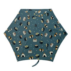 Sushi Pattern Mini Folding Umbrellas by Jancukart