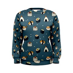 Sushi Pattern Women s Sweatshirt